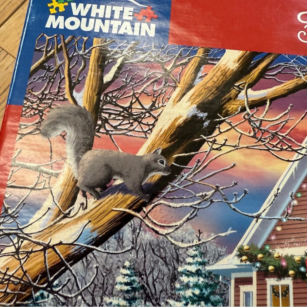 WHITE MOUNTAIN 1000pc Family Christmas jigsaw puzzle - Picture 5 of 7
